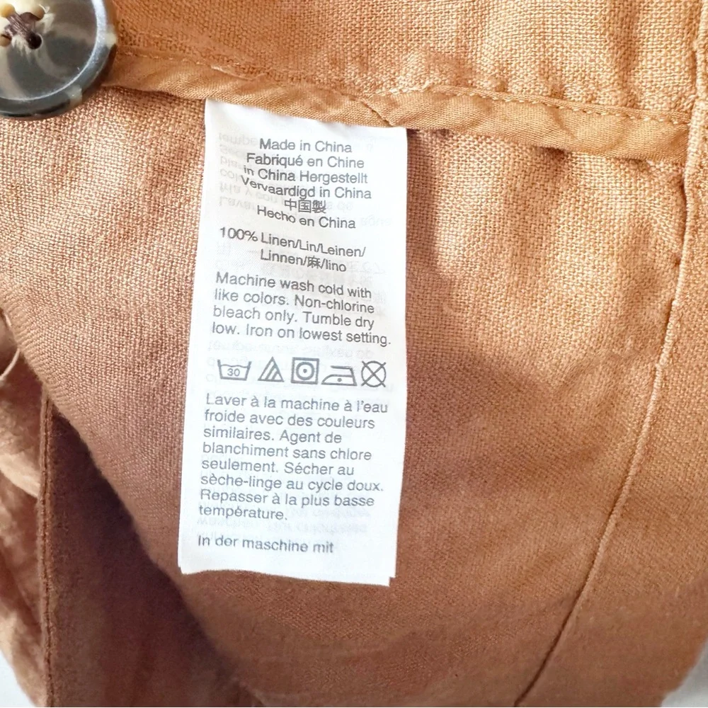 Madewell Linen Dorset Tan Blazer - Picture 9 of 14